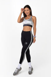 MONAT Silver Scoop Sports Bra