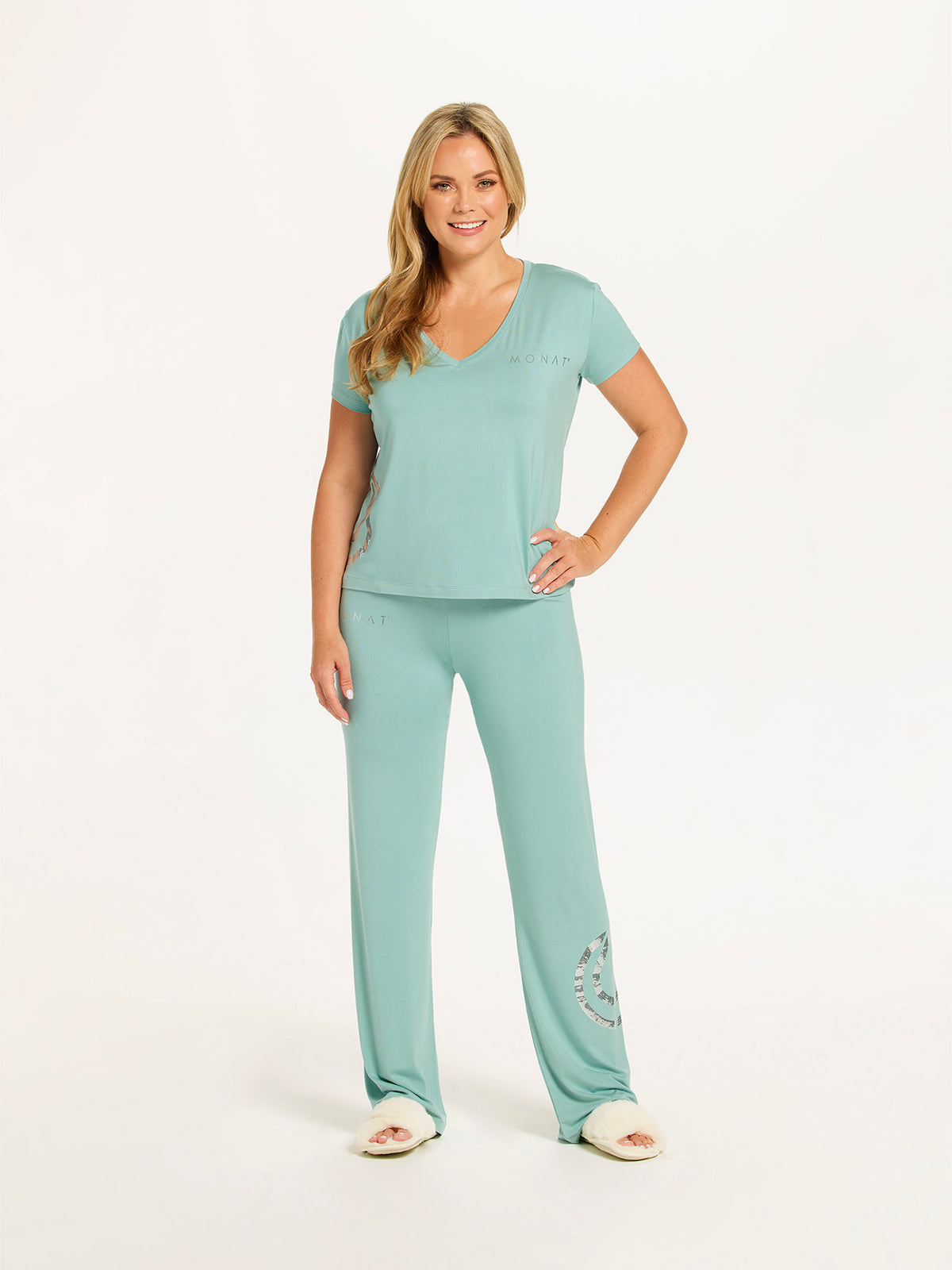 MONAT Pant Lounge Set - Teal