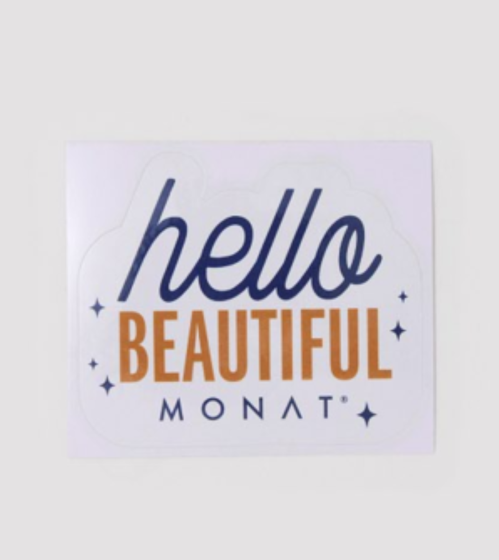MONAT Stickers - Hello Beautiful