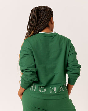 TEAM MONAT V-NECK SWEATSHIRT