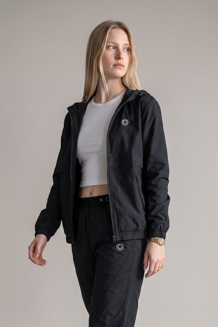 MONAT Windbreaker Jacket – Black