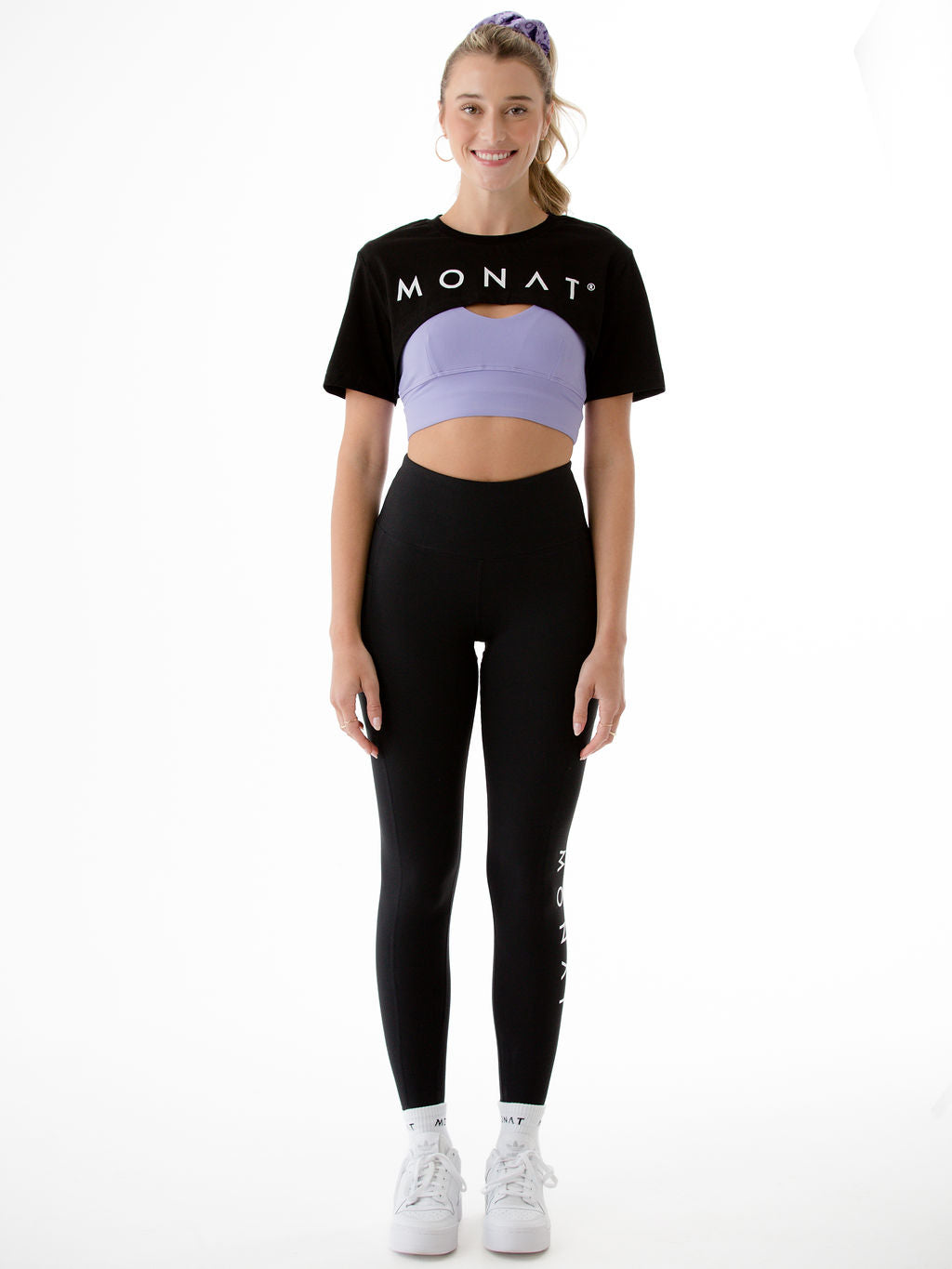 MONAT Extreme Crop Top - Black