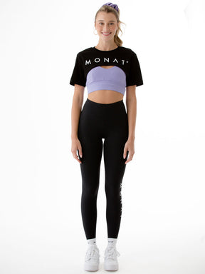 MONAT Extreme Crop Top - Black