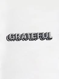 Grateful Patch- Gray