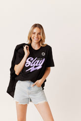 MONAT SLAY T-SHIRT- BLACK