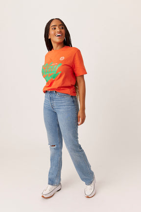 MONAT ORANGE SLAY T-SHIRT