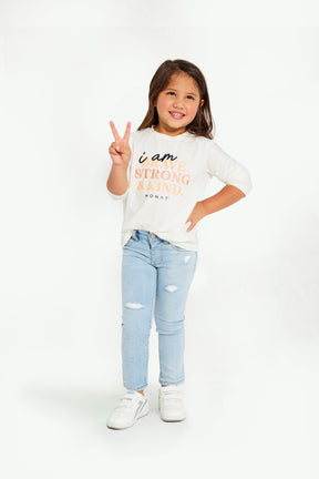 MONAT Junior I Am Brave Strong & Kind Long Sleeve Shirt