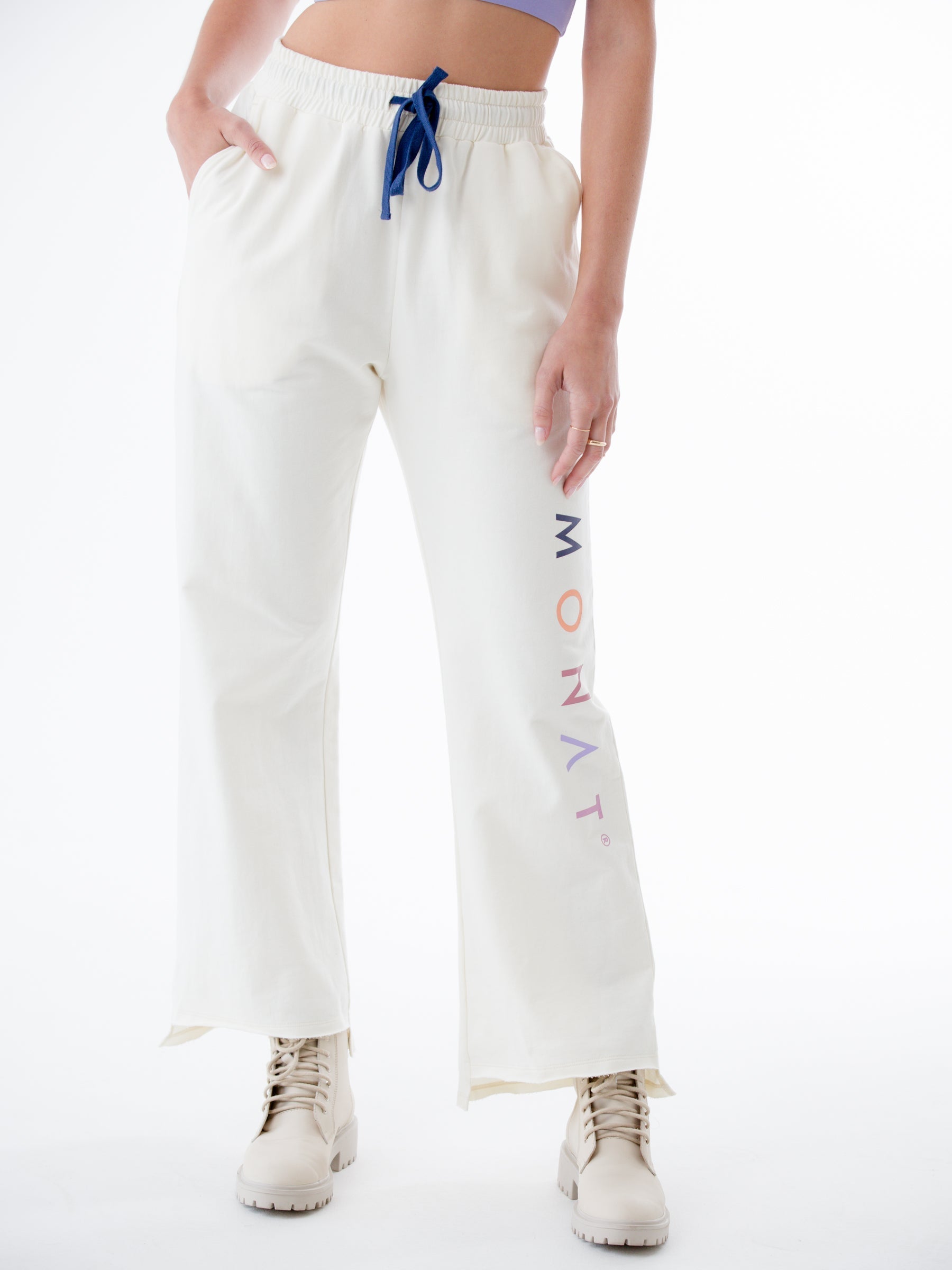 MONAT MULTI-COLOR DISTRESSED SWEATPANT