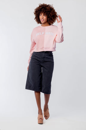 MONAT Self Made Crop Sweatshirt