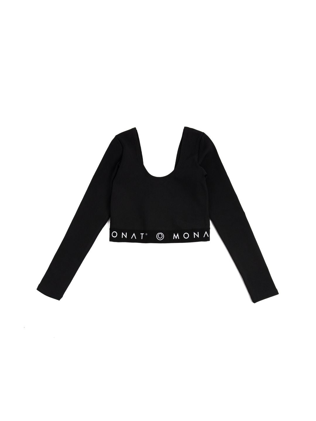 MONAT  Long Sleeve Scoopneck Top