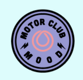 IRON ON PATCH MOTOR CLUB