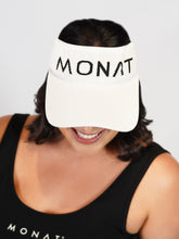 MONAT Knit Visor-White