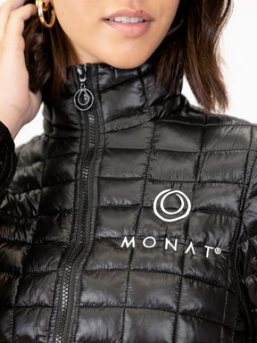 MONAT Women's Puffer Jacket Black
