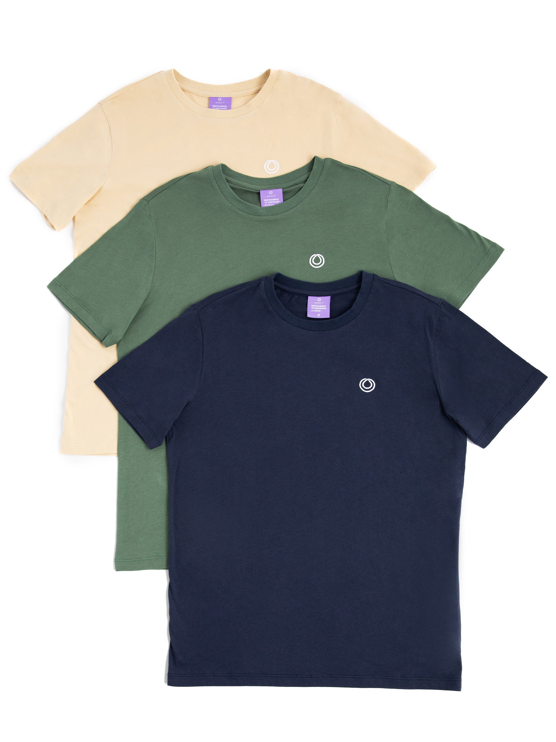 MONAT 3-pack Tee Shirts Multi MONAT Gear