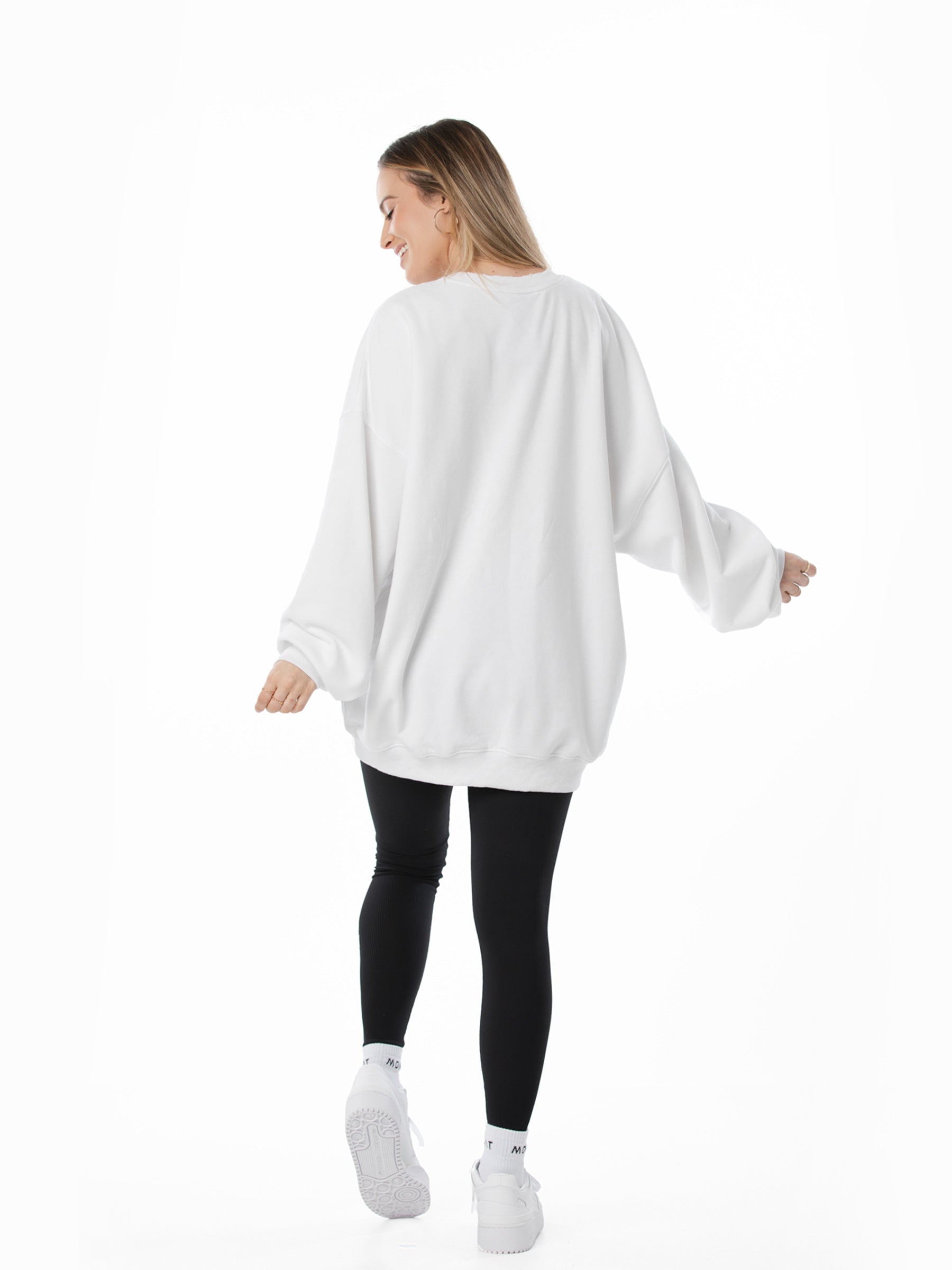MONAT Beautiful Lives Sweatshirt (White)
