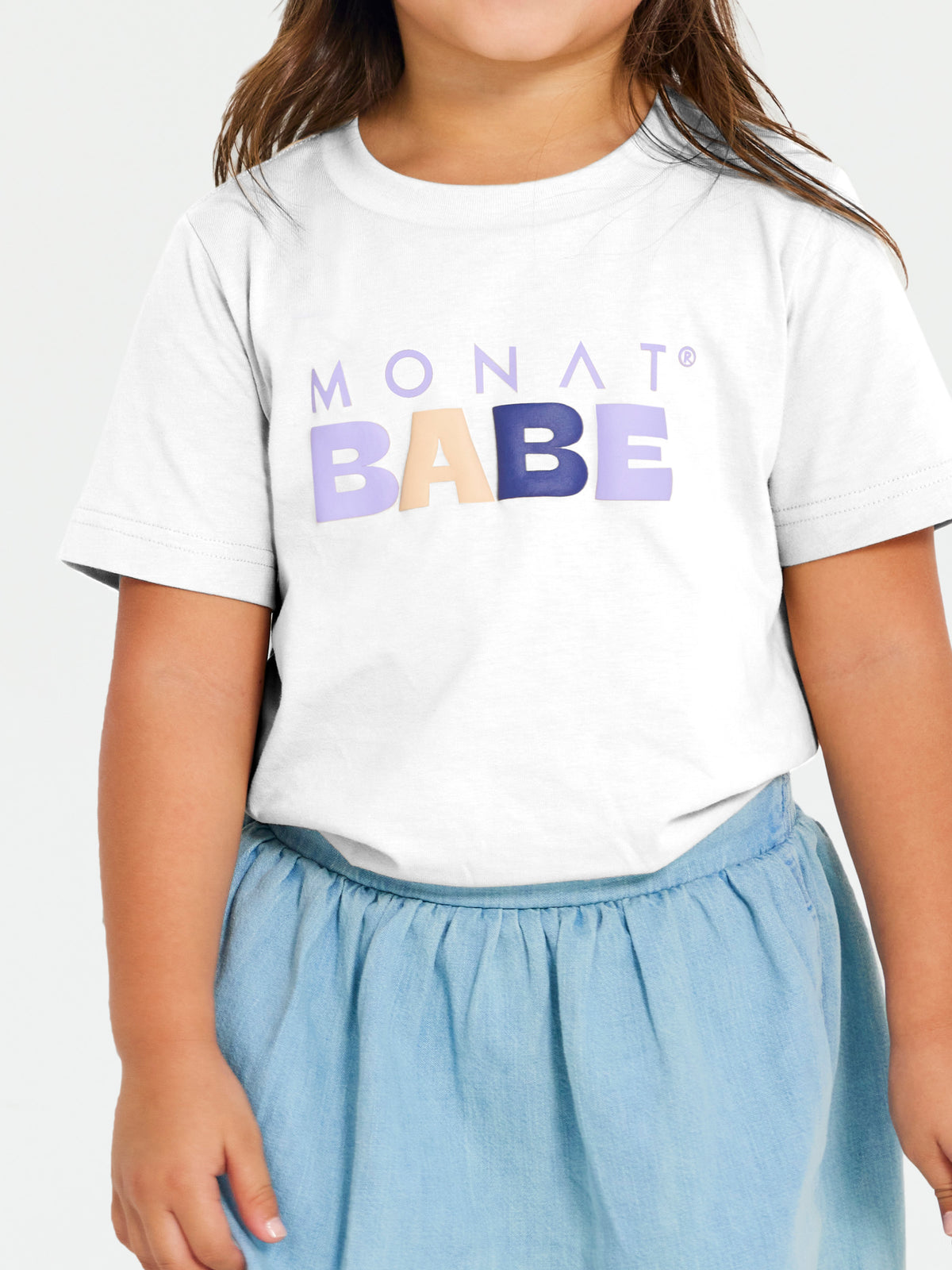 MONAT Junior Babe Tee Shirt White