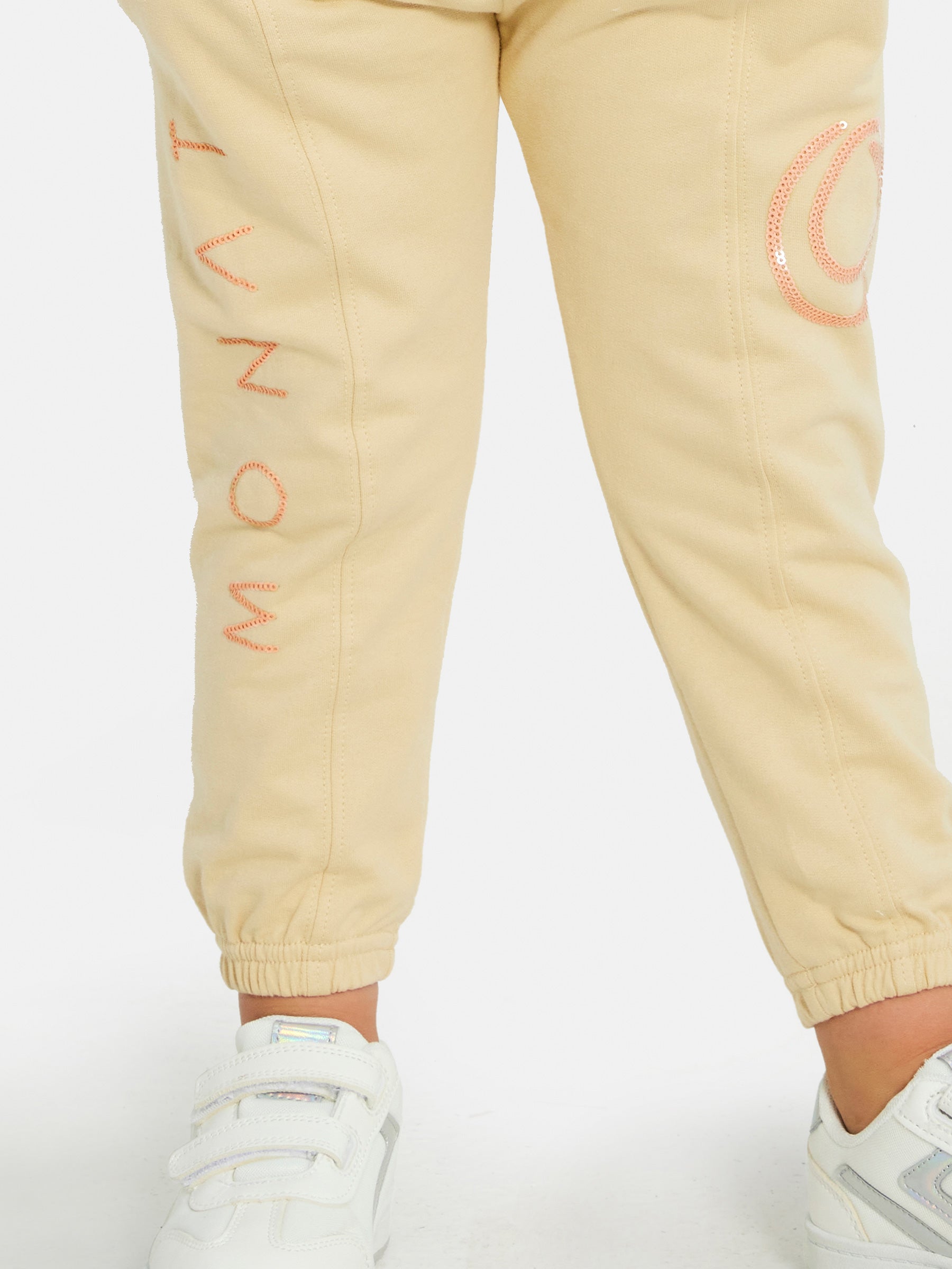 MONAT Junior Pink Sequin Sweatpants