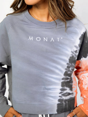 MONAT  Tie Dye Crew Sweatshirt - Multi